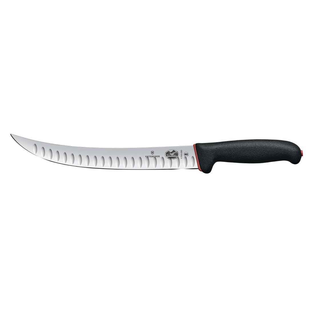 Victorinox Fibrox Dual Grip Butchery Knife Fluted Edge 24.9cm - CU010 Victorinox