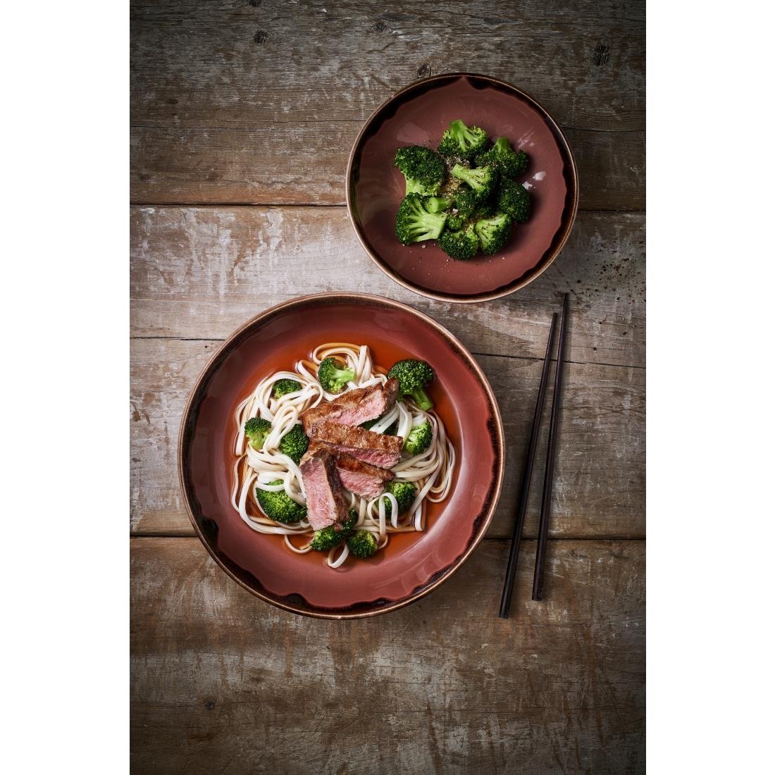 Dudson Harvest Plum Coupe Bowl 7.25 inch Box 12 - CU035 Bowls Dudson