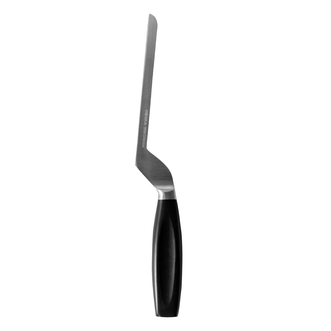 Boska Soft Cheese Knife Black Handle 140mm - CU107 Boska