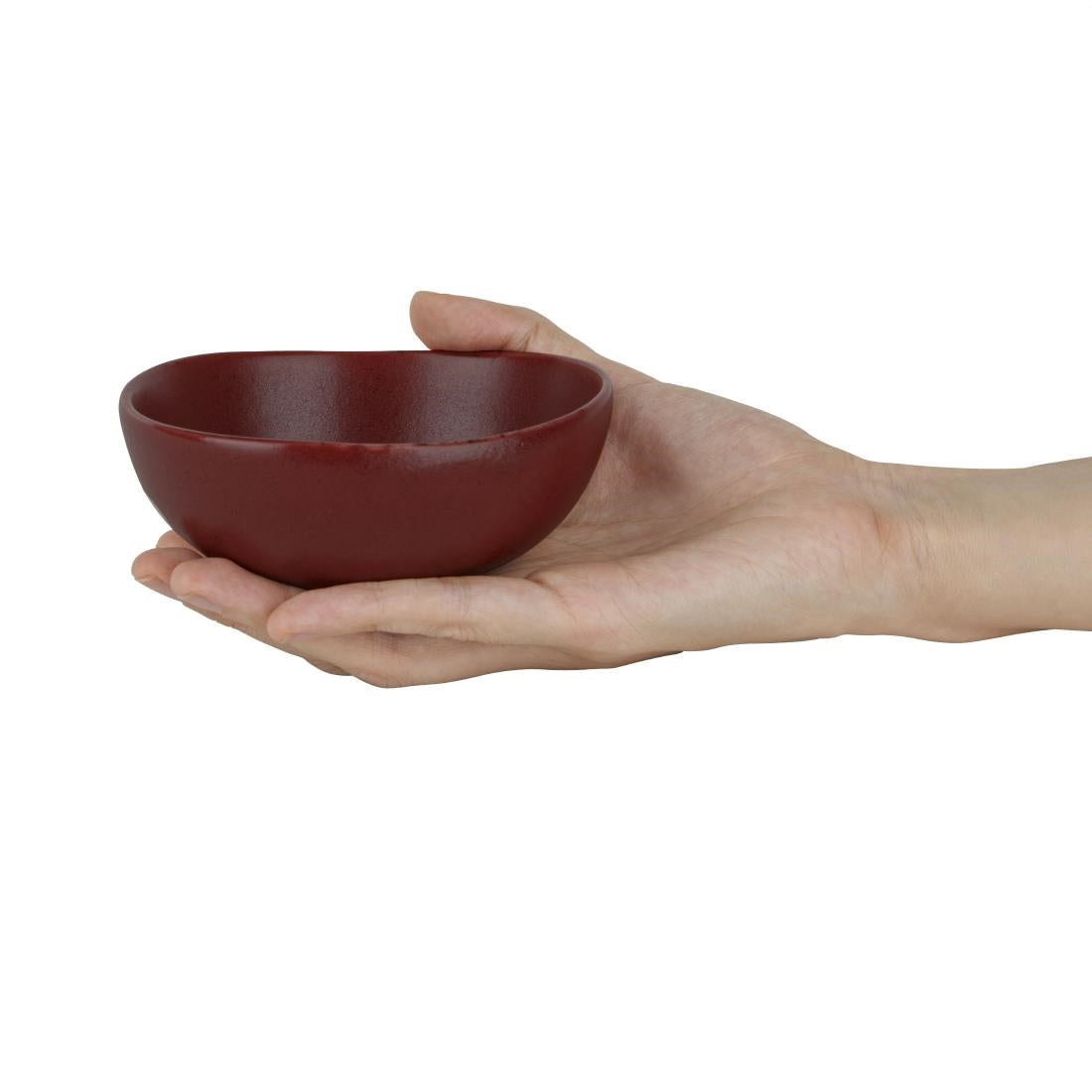 Olympia Build-a-Bowl Deep Bowls Red 110x50mm (Pack of 12) - CU120 Bowls Olympia
