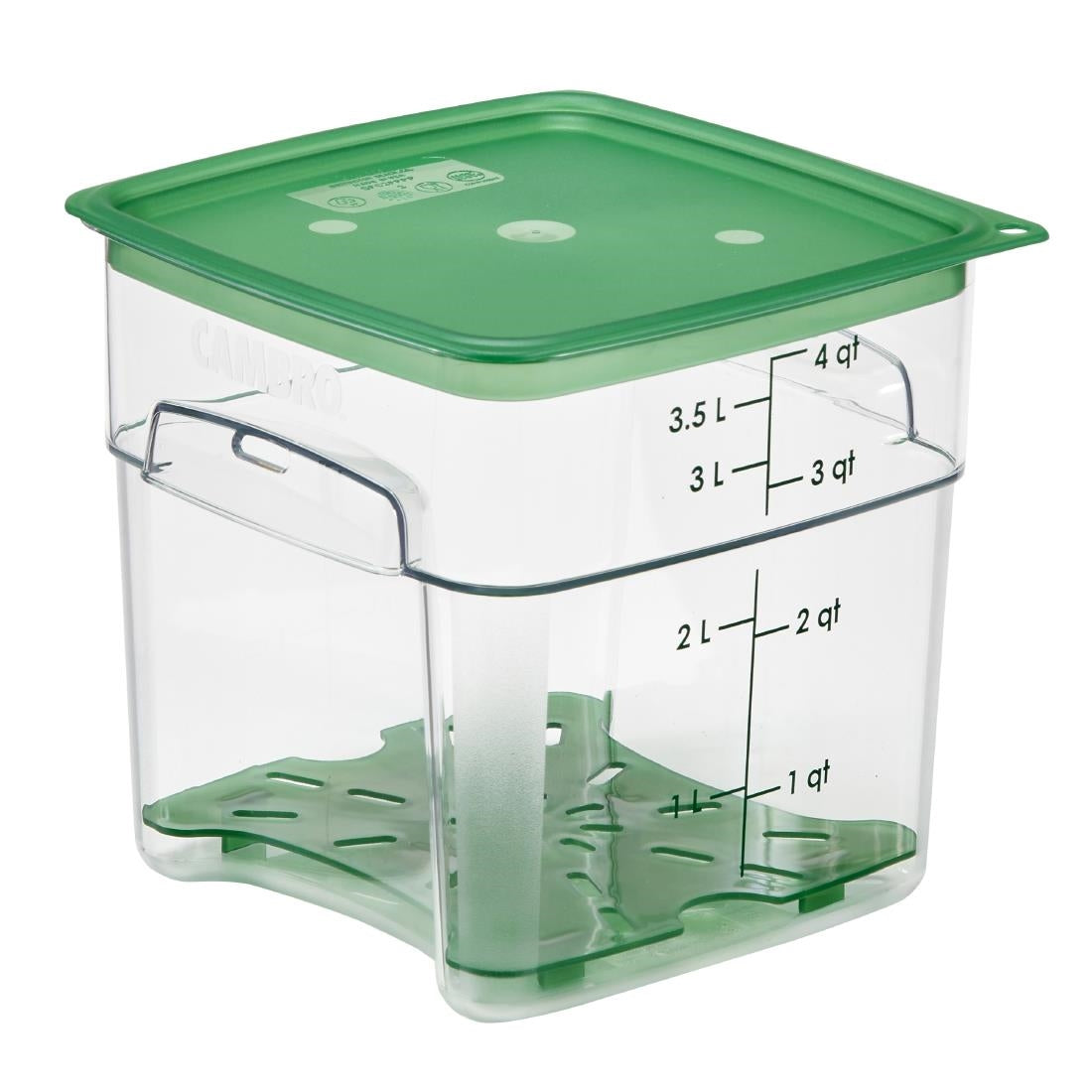Cambro FreshPro Camsquare Food Storage Container 3.8Ltr - CU137 Cambro