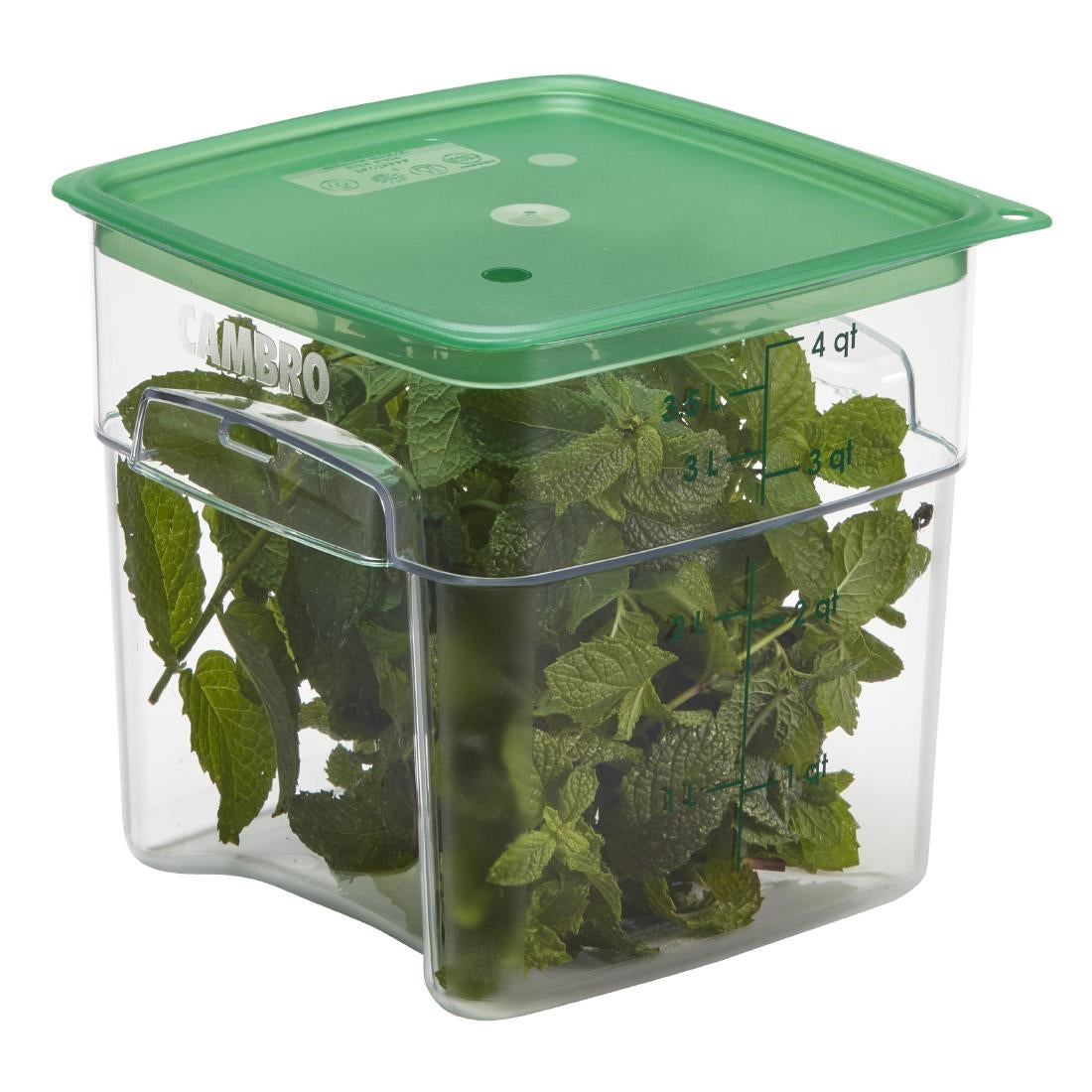 Cambro FreshPro Camsquare Food Storage Container 3.8Ltr - CU137 Cambro