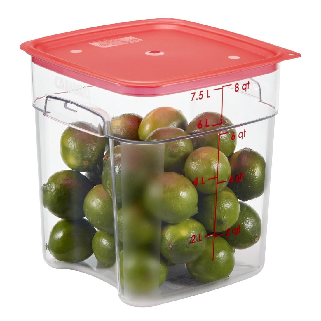 Cambro 7.6Ltr FreshPro Camsquare Food Storage Container - CU139 Cambro