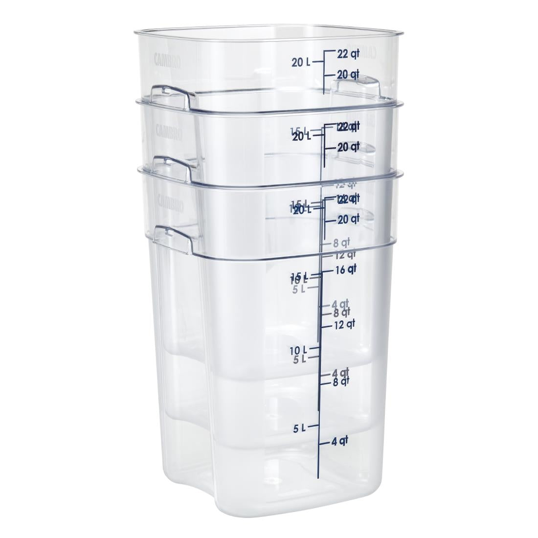 Cambro FreshPro Camsquare Food Storage Container 20.8Ltr - CU142 Cambro