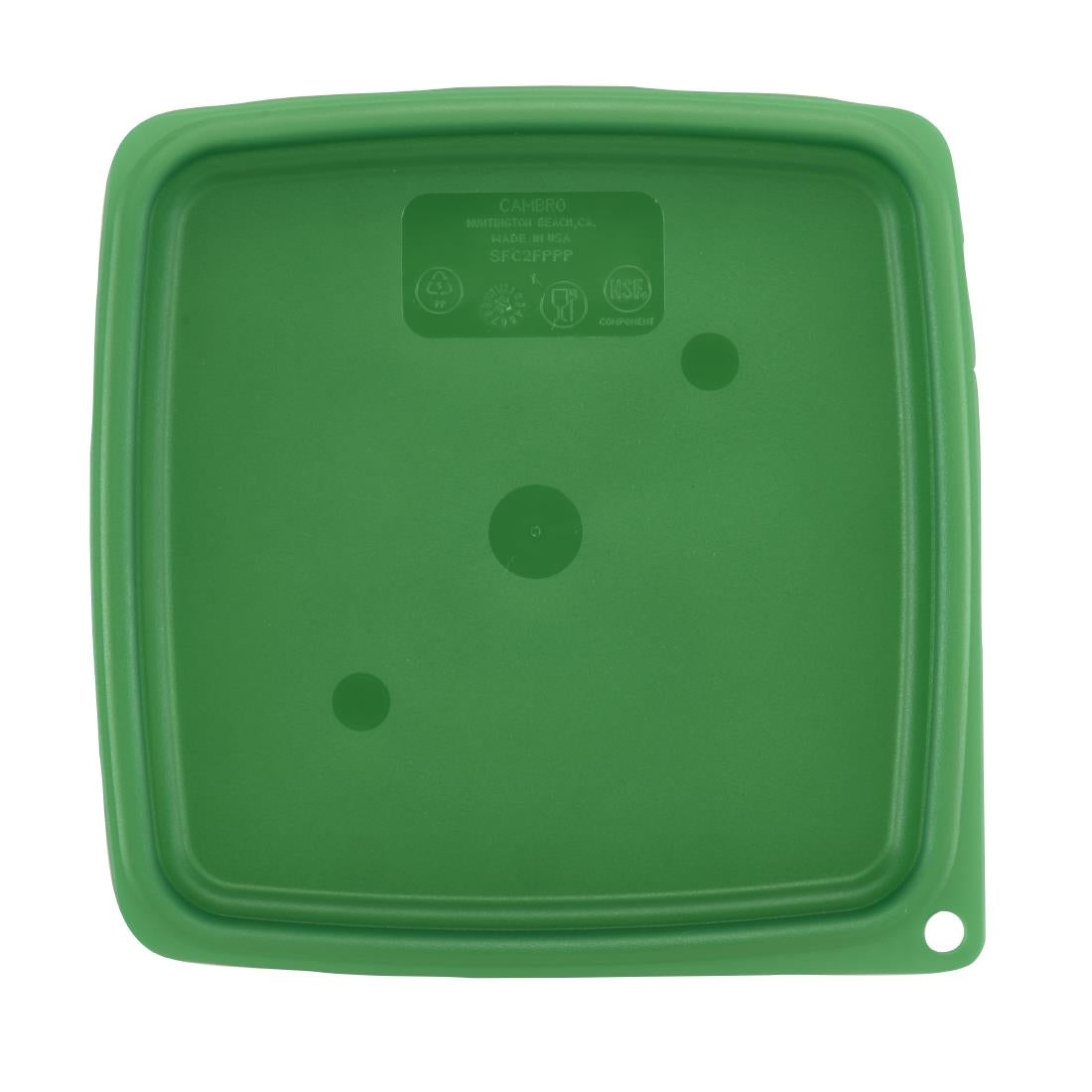 Cambro FreshPro Green Cover 190x190mm - CU144 Cambro