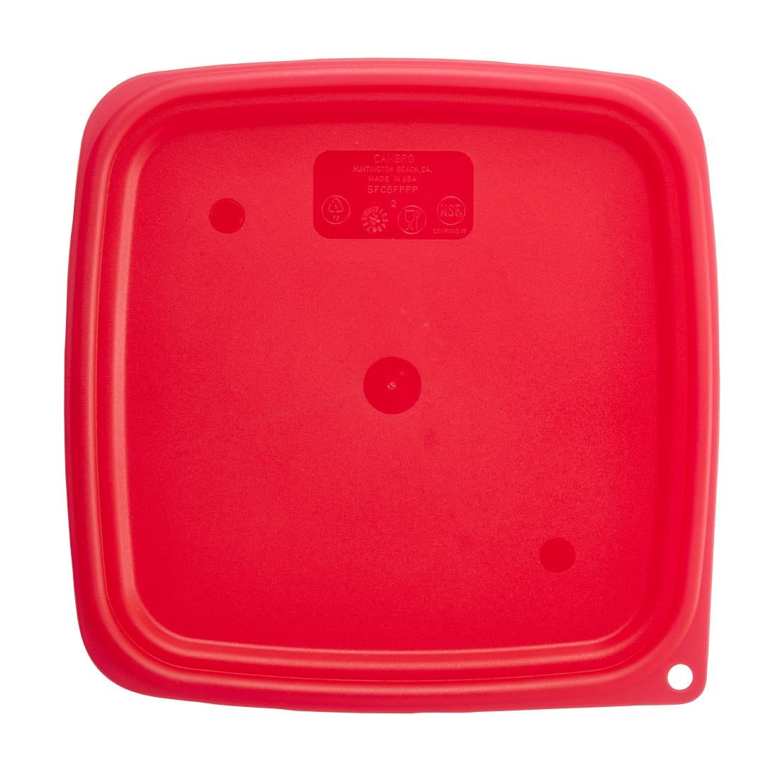 Cambro FreshPro Red Cover 220x220mm - CU145 Cambro