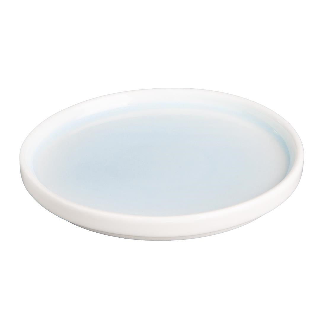 Olympia Fondant Plates Aqua 156mm (Pack of 6) - CU171 Plates Olympia