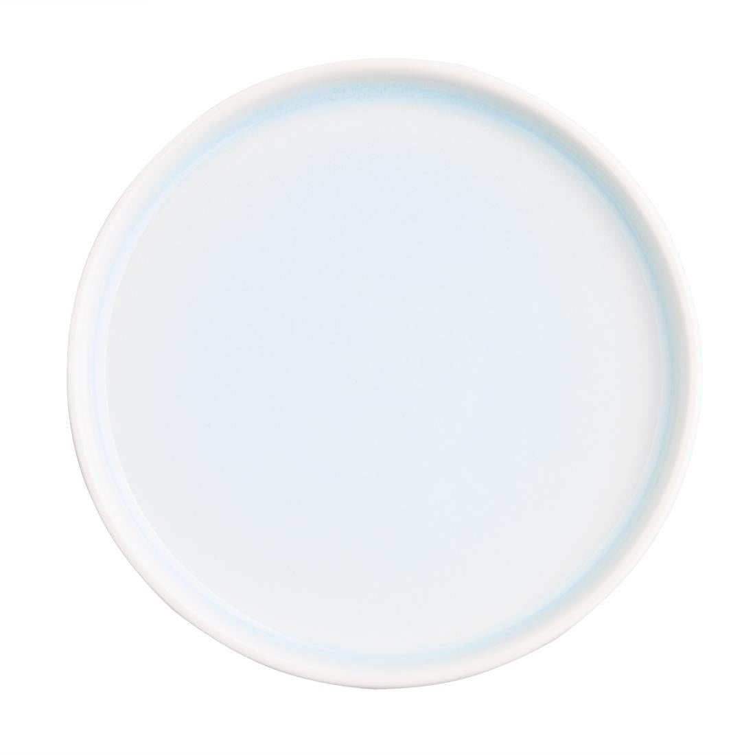 Olympia Fondant Plates Aqua 156mm (Pack of 6) - CU171 Plates Olympia