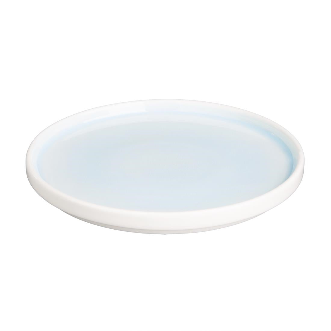 Olympia Fondant Plates Aqua 215mm (Pack of 6) - CU175 Plates Olympia