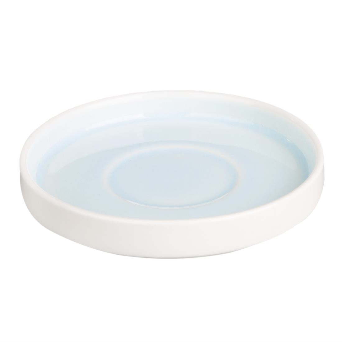 Olympia Fondant Saucers Aqua 136mm (Pack of 6) - CU185 Olympia Designs Olympia