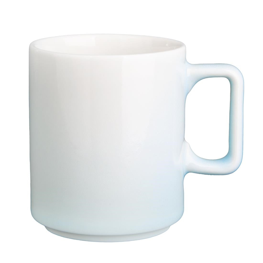 Olympia Fondant Cups Aqua 230ml (Pack of 6) - CU186 Cups and Mugs Olympia