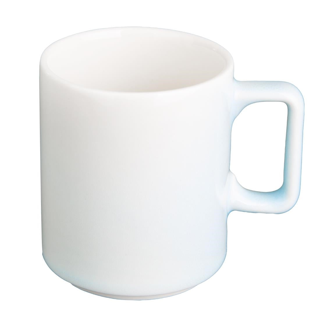 Olympia Fondant Cups Aqua 230ml (Pack of 6) - CU186 Cups and Mugs Olympia