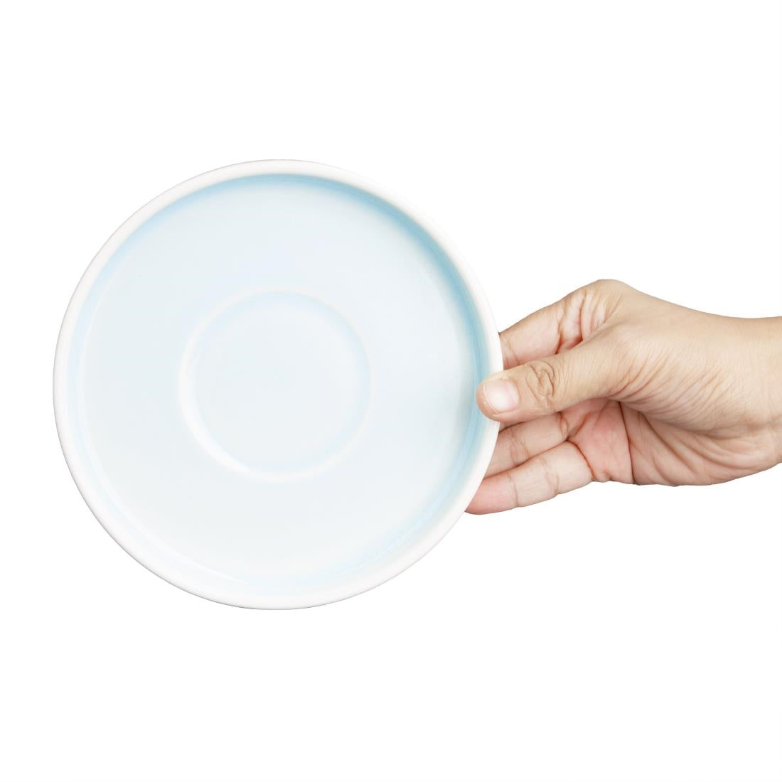 Olympia Fondant Saucers Aqua 155mm (Pack of 6) - CU187 Olympia Designs Olympia