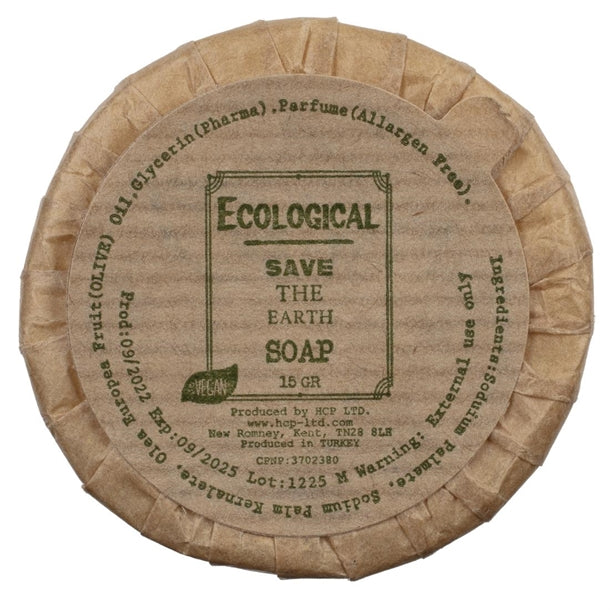 Hotel Complimentary Ecological Pleated Soap 15g (Pack of 100) - CU217 Hotel Complimentary
