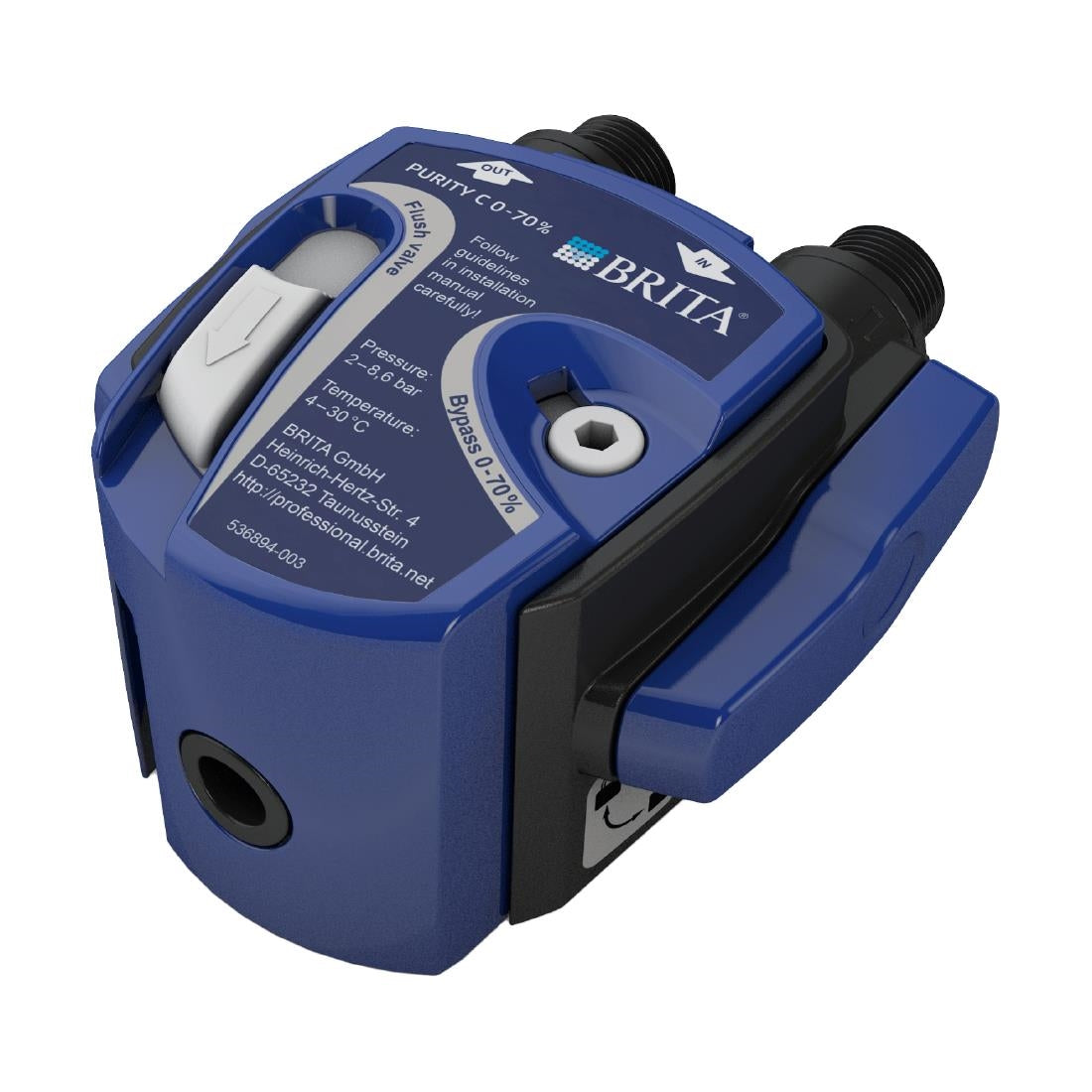 BRITA Purity C Filter Head 0-70% Variable Bypass and 3/8" Connection - CU288 Brita