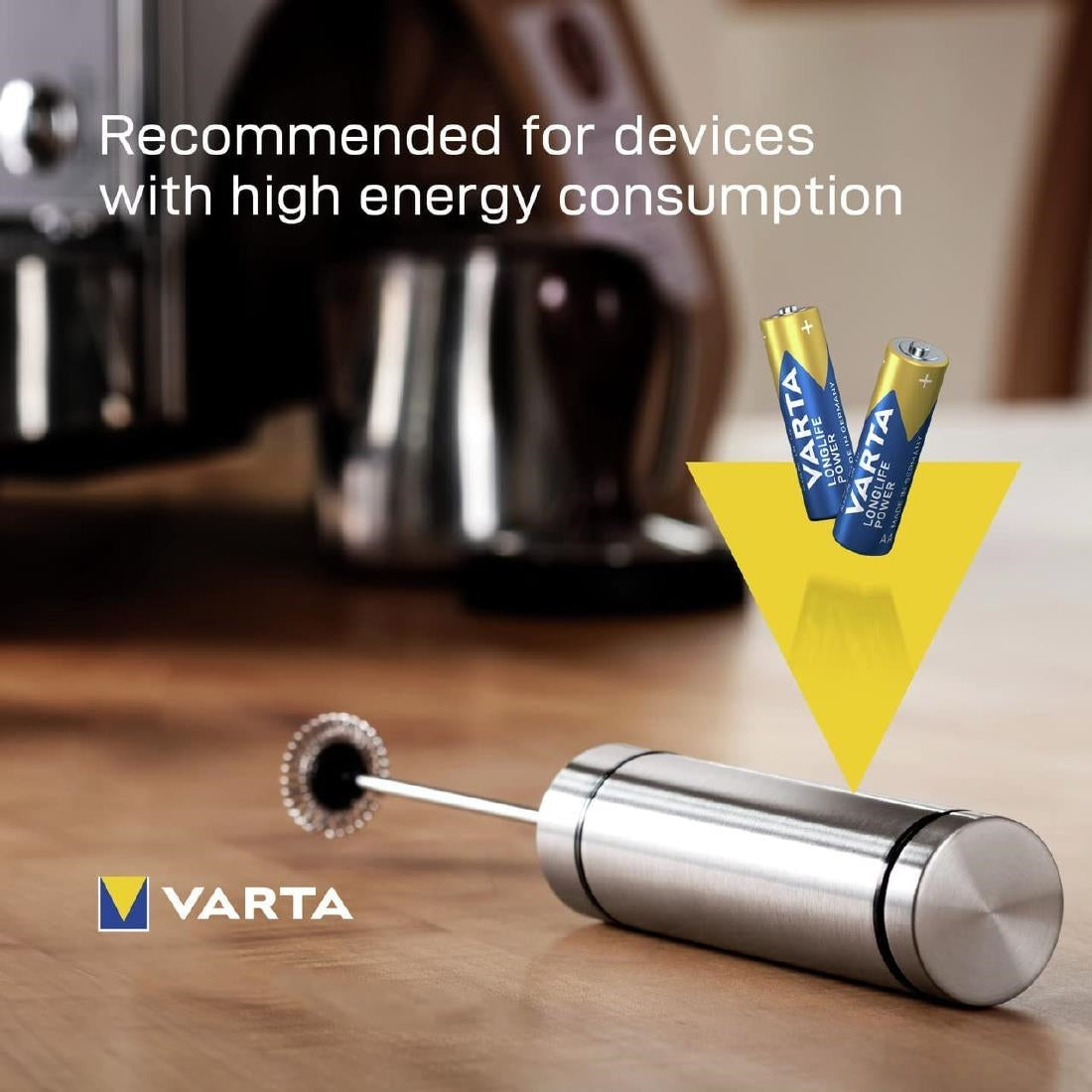 Varta Longlife Power Batteries AA 4+4 Free Promo Pack - CU360 Varta