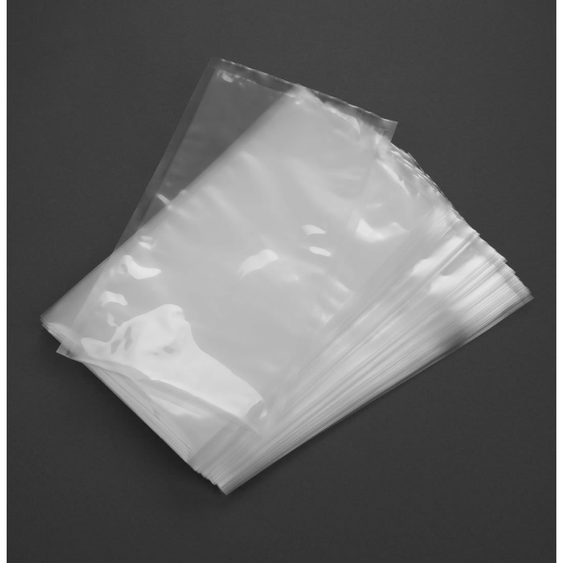 Vogue Chamber Vacuum Pack Bags 200x350mm (Pack of 100) - CU387 Vogue