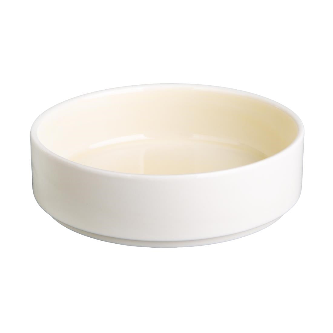 Olympia Fondant Bowls Lemon 154mm (Pack of 6) - CU410 Bowls Olympia