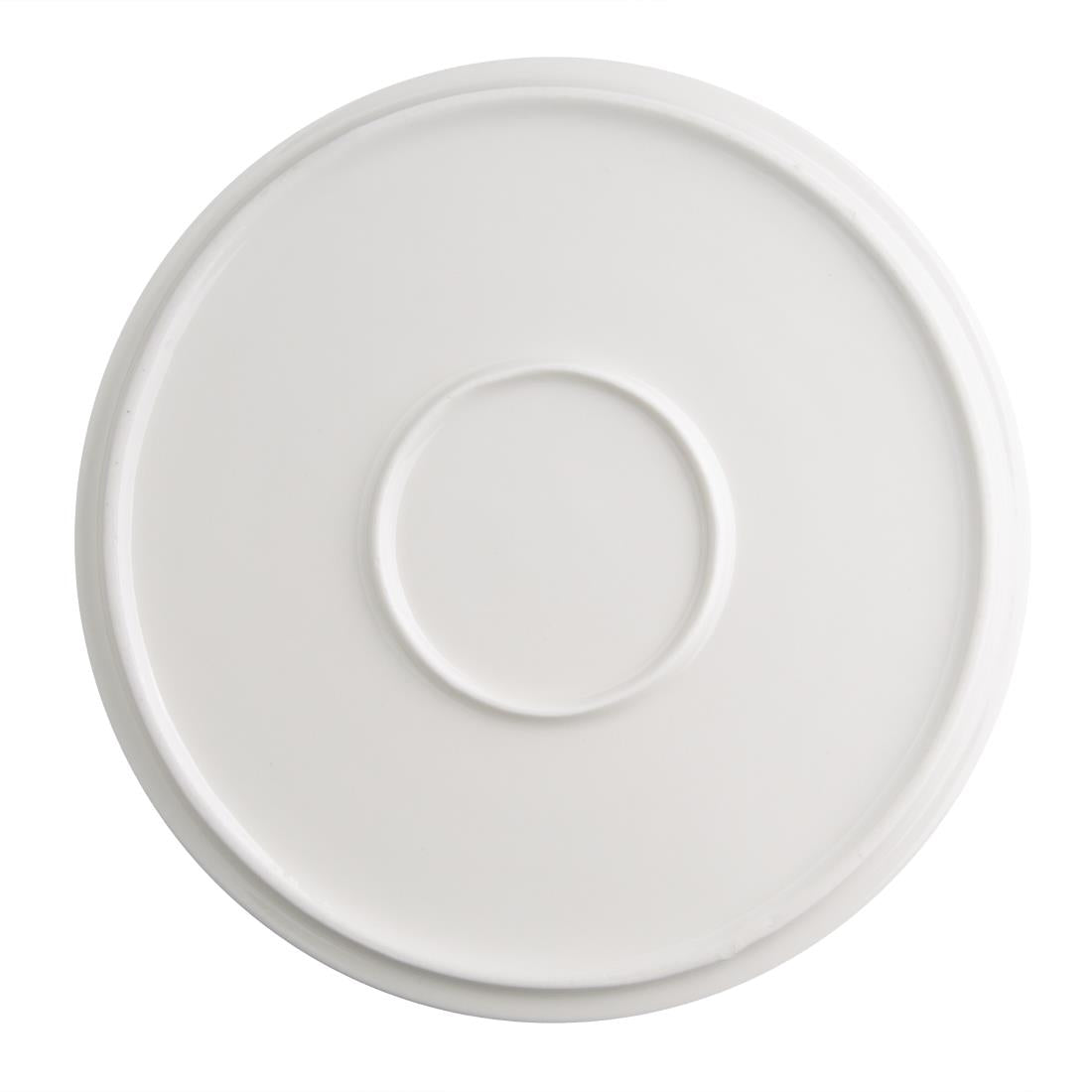 Olympia Fondant Plates Lemon 215mm (Pack of 6) - CU415 Plates Olympia