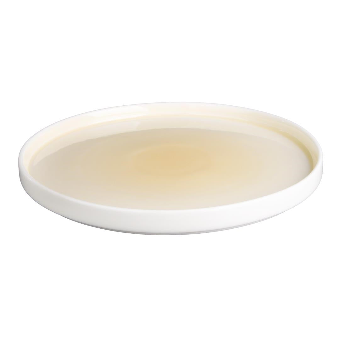 Olympia Fondant Plates Lemon 270mm (Pack of 4) - CU416 Plates Olympia