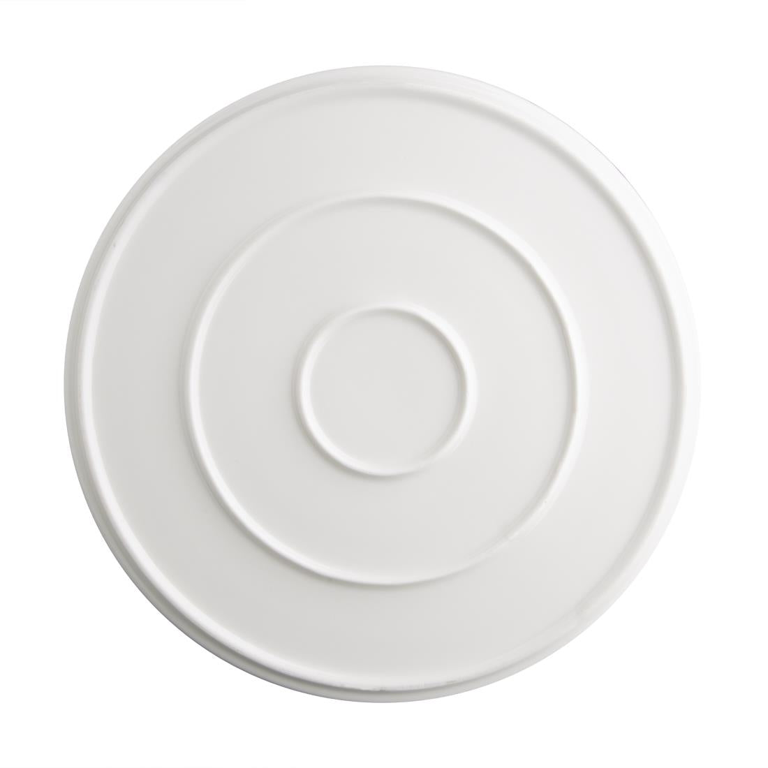 Olympia Fondant Plates Lemon 270mm (Pack of 4) - CU416 Plates Olympia