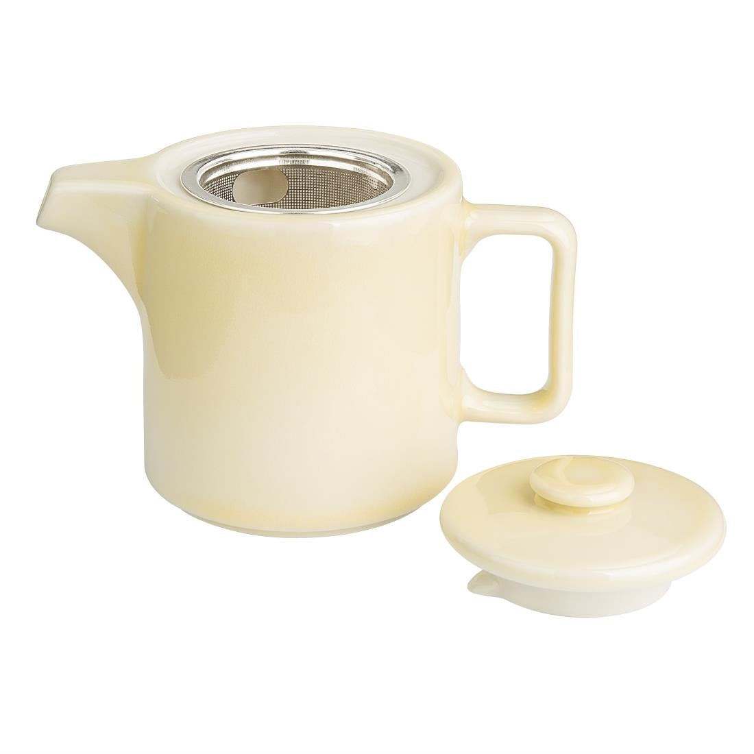 Olympia Fondant Tea Pots Lemon 450ml (Pack of 2) - CU421 Olympia Designs Olympia