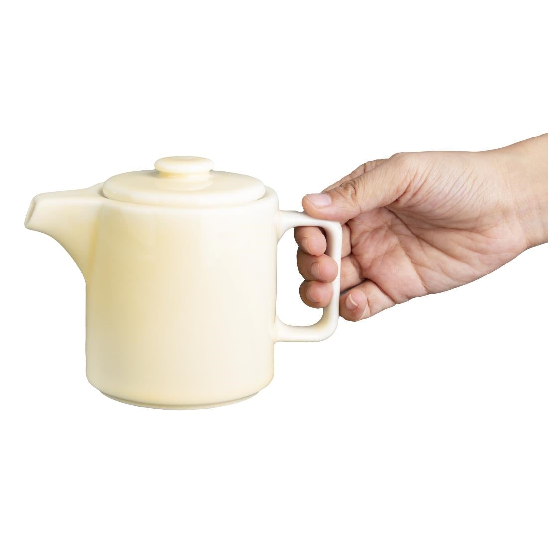 Olympia Fondant Tea Pots Lemon 450ml (Pack of 2) - CU421 Olympia Designs Olympia