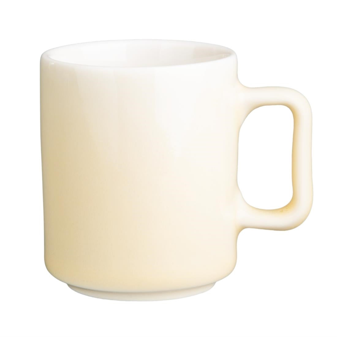Olympia Fondant Cups Lemon 100ml (Pack of 6) - CU422 Cups and Mugs Olympia