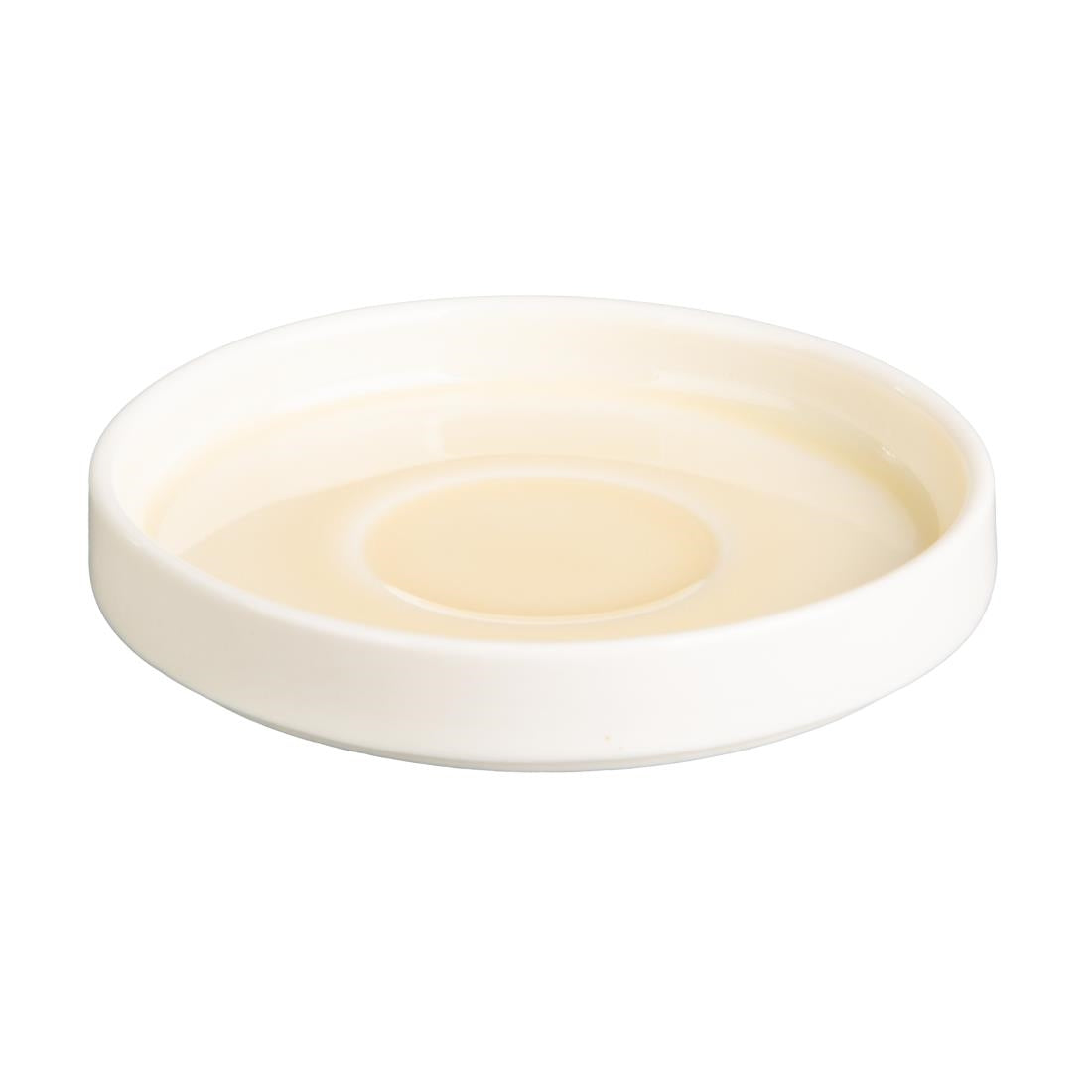 Olympia Fondant Saucers Lemon 115mm (Pack of 6) - CU423 Olympia Designs Olympia
