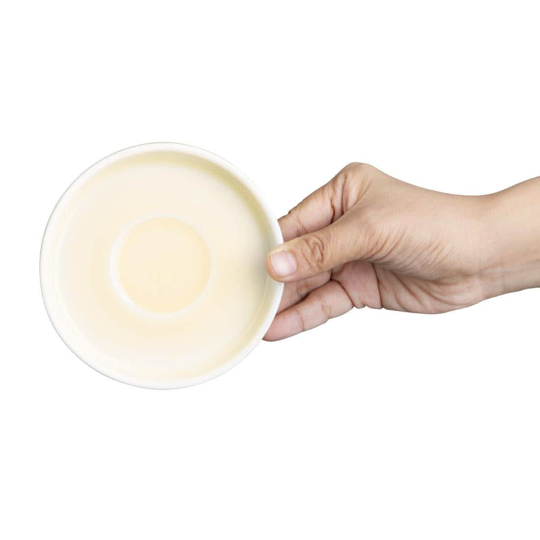 Olympia Fondant Saucers Lemon 115mm (Pack of 6) - CU423 Olympia Designs Olympia