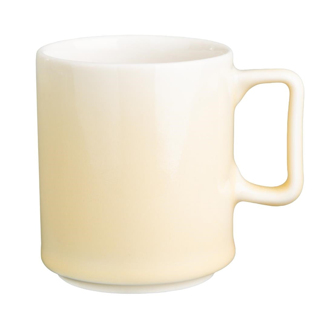 Olympia Fondant Cups Lemon 230ml (Pack of 6) - CU426 Cups and Mugs Olympia