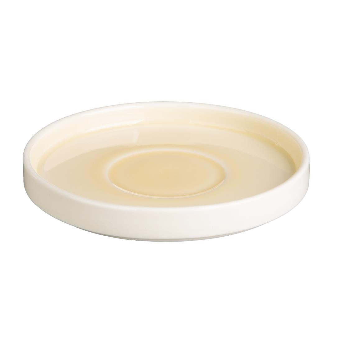 Olympia Fondant Saucers Lemon 155mm (Pack of 6) - CU427 Olympia Designs Olympia