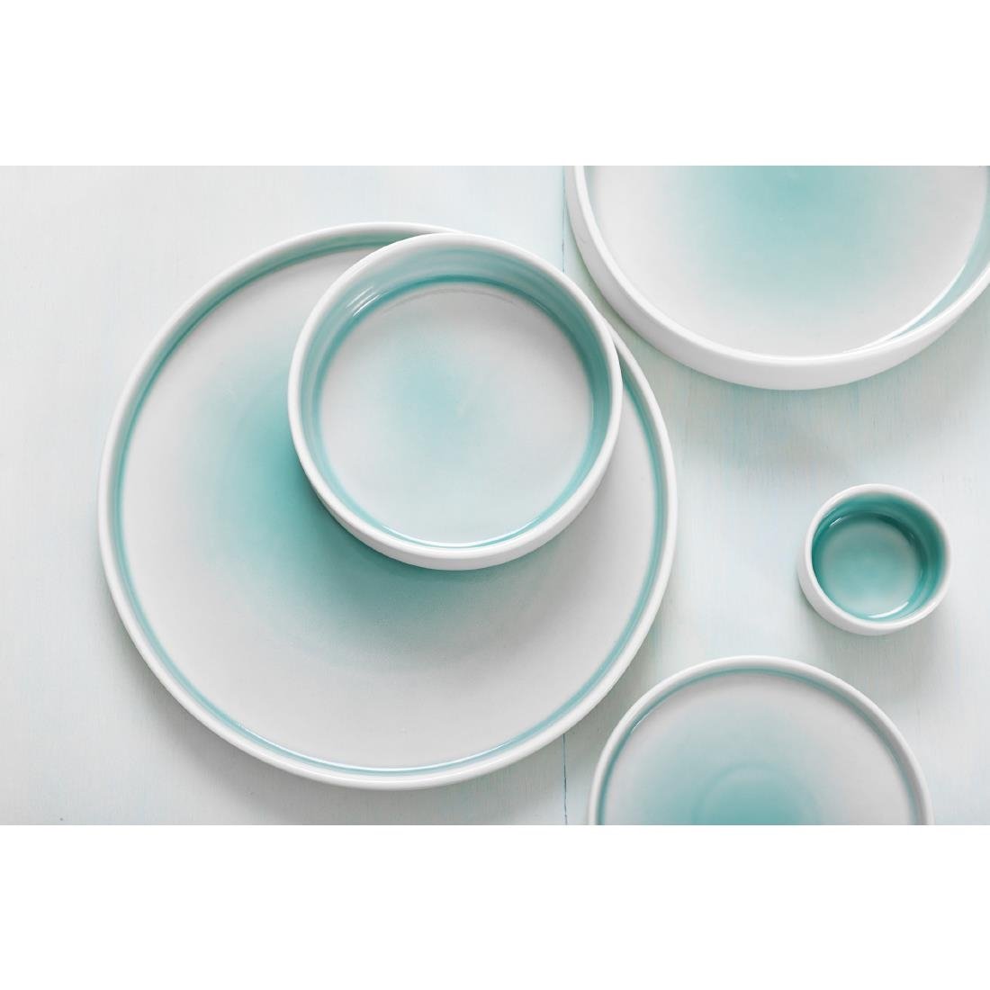 Olympia Fondant Plates Mint 156mm (Pack of 6) - CU429 Plates Olympia