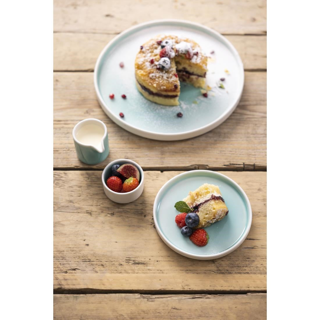 Olympia Fondant Dipping Dishes Mint 68mm (Pack of 12) - CU435 Olympia Designs Olympia