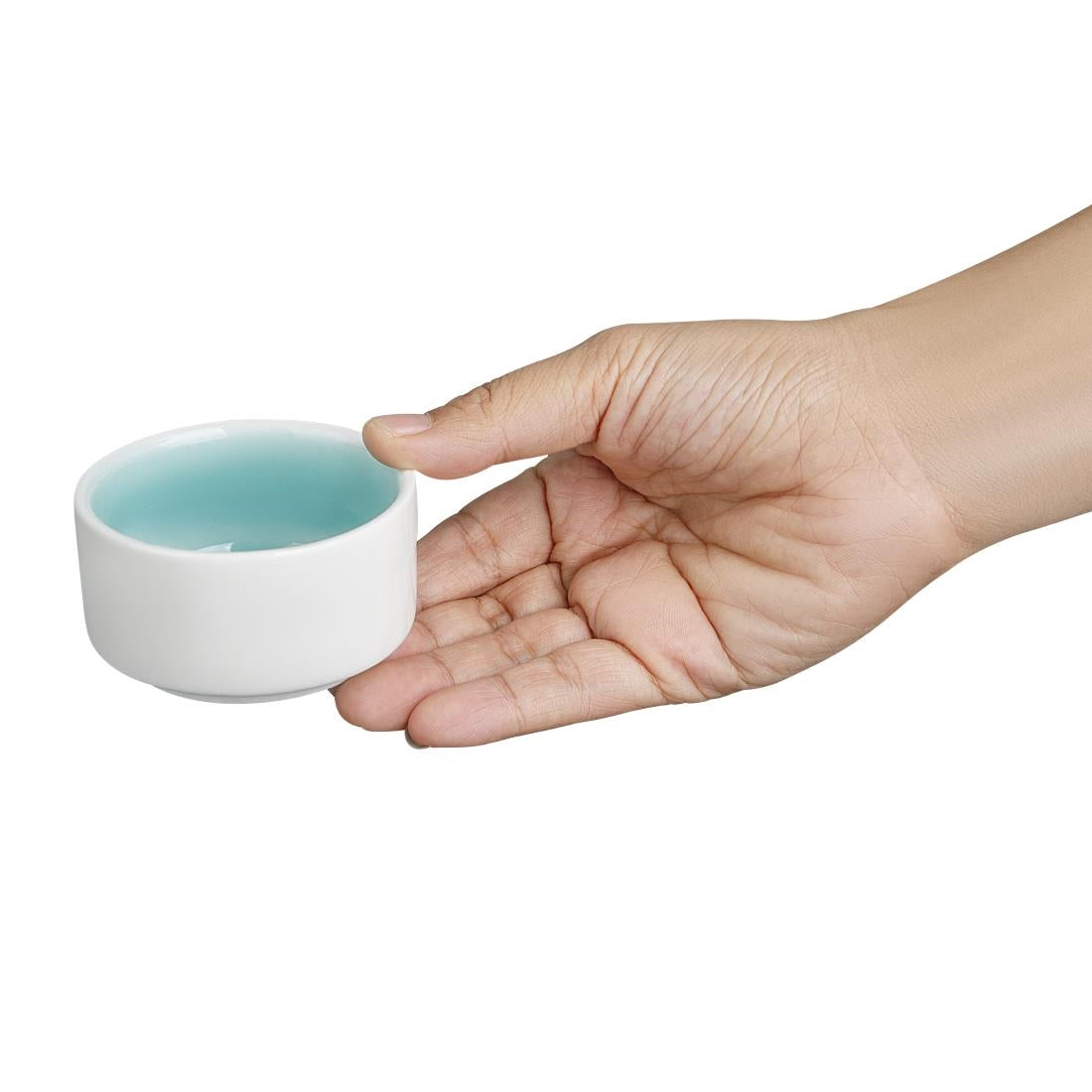 Olympia Fondant Dipping Dishes Mint 68mm (Pack of 12) - CU435 Olympia Designs Olympia