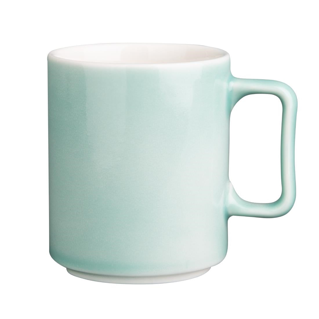 Olympia Fondant Mugs Mint 340ml (Pack of 6) - CU436 Olympia Designs Olympia