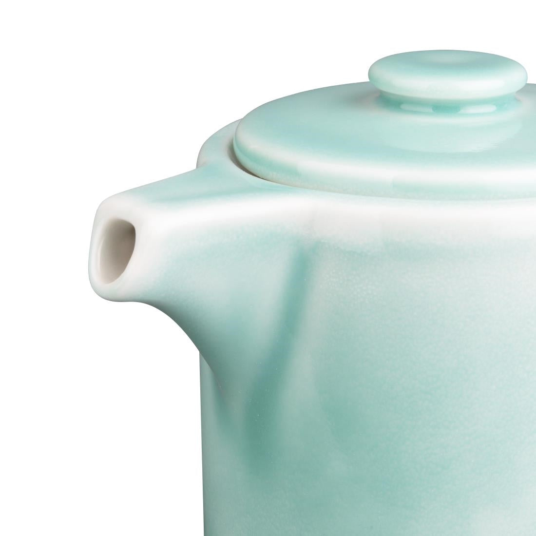 Olympia Fondant Tea Pots Mint 450ml (Pack of 2) - CU439 Olympia Designs Olympia