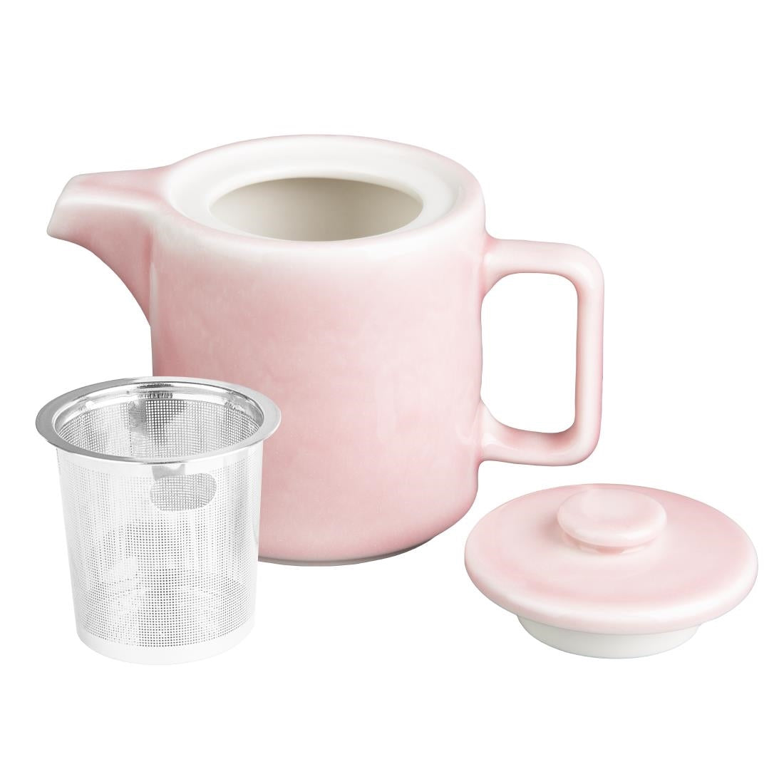 Olympia Fondant Tea Pots Pink 450ml (Pack of 2) - CU457 Olympia Designs Olympia
