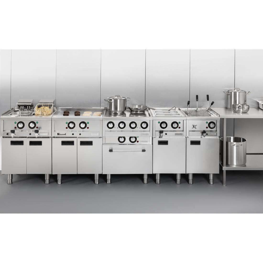 Buffalo 600 Series Twin Tank Electric Fryer 2 x 8Ltr - CU477 Countertop Electric Fryers Buffalo