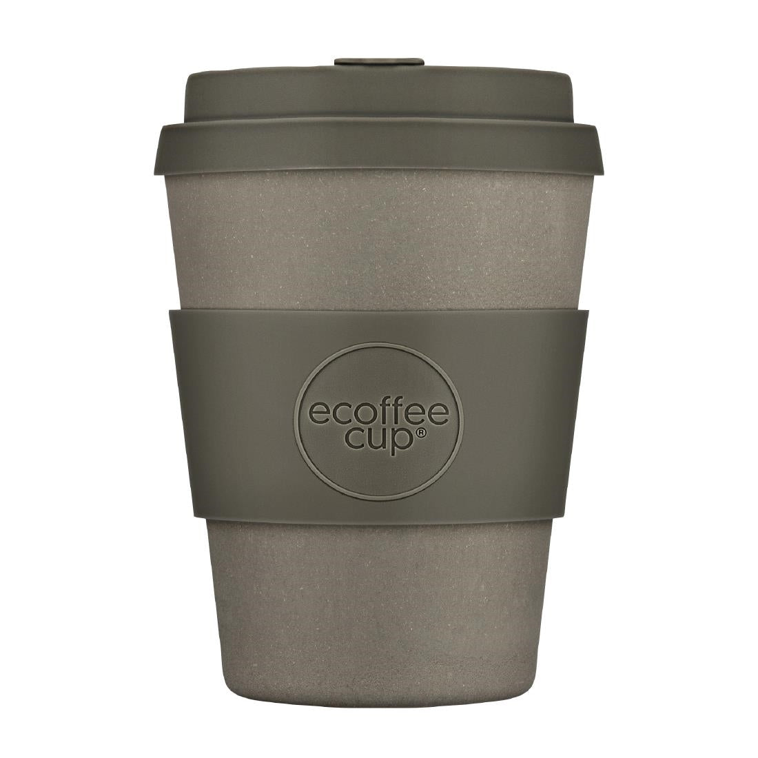 ecoffee cup Reusable Coffee Cup Molto Grigio Grey 12oz - CU493 ecoffee cup