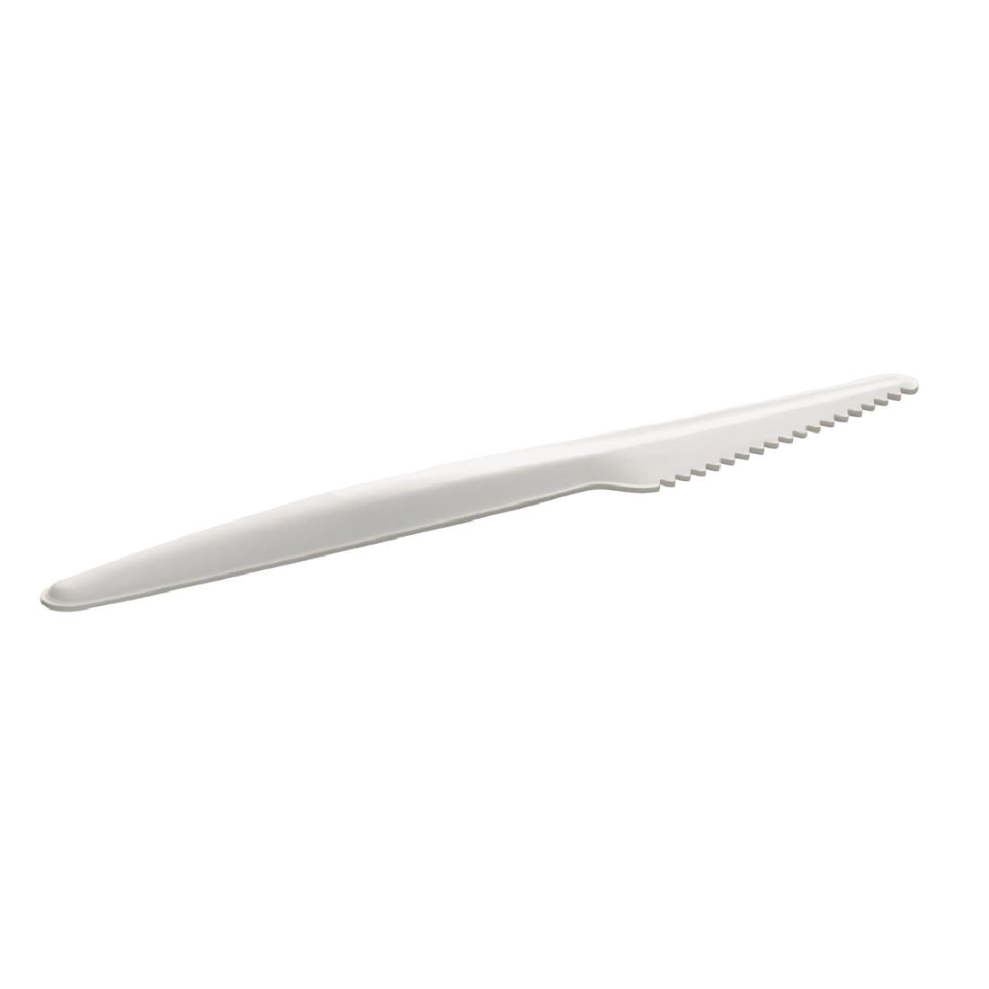Sabert Recyclable Paper Cutlery Knife (Pack of 1000) - CU495 Disposable Cutlery Sabert