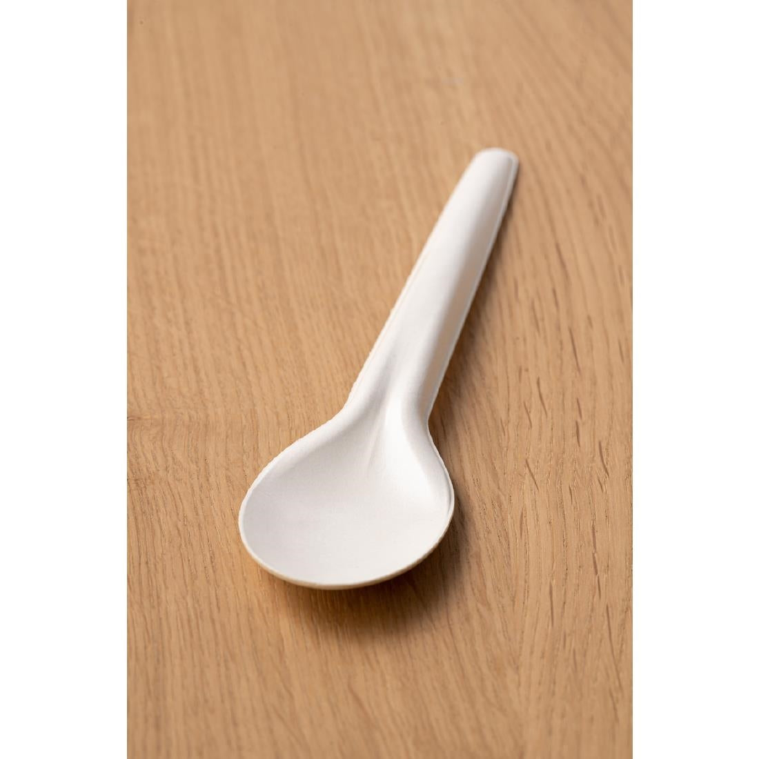 Sabert Recyclable Paper Cutlery Spoon (Pack of 1000) - CU496 Disposable Cutlery Sabert