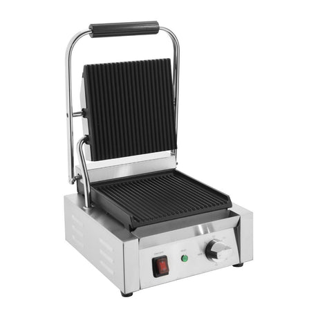 Buffalo Bistro Ribbed Contact Grill - CU600 Contact Grills & Panini Makers Buffalo