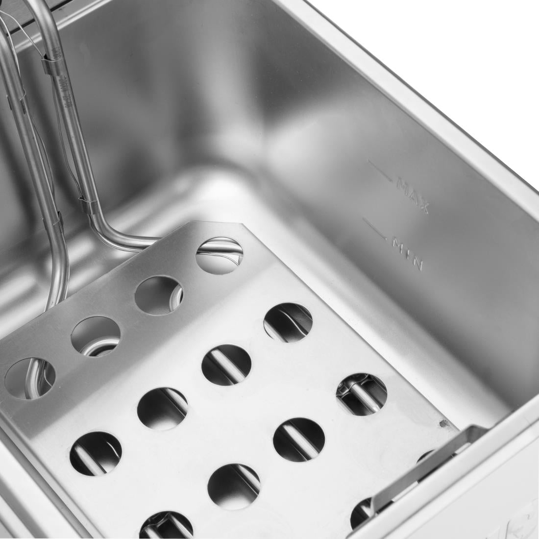 Buffalo Single Tank Single Basket 5Ltr Countertop Fryer 2.8kW - CU616 Countertop Electric Fryers Buffalo