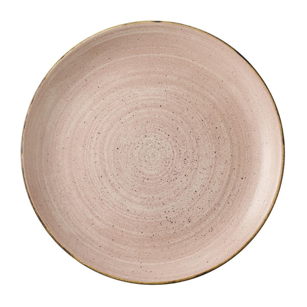 Churchill Stonecast Raw Terracotta Evolve Coupe Plate 286mm (Pack of 12) - CU651 Plates Churchill