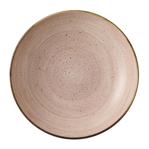 Churchill Stonecast Raw Terracotta Evolve Coupe Bowl 248mm (Pack of 12) - CU655 Bowls Churchill