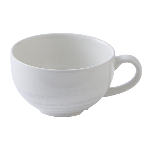 Churchill Dudson Harvest Norse White Cappuccino Cup 8oz (Pack of 12) - CU680 Cups and Mugs Dudson