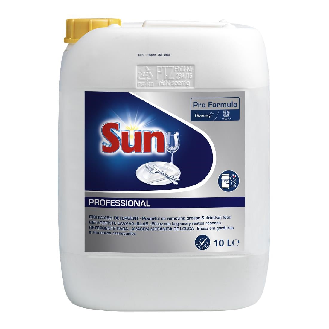 Sun Pro-Formula Dishwasher Detergent Concentrate 10Ltr - CU693 Pro-Formula