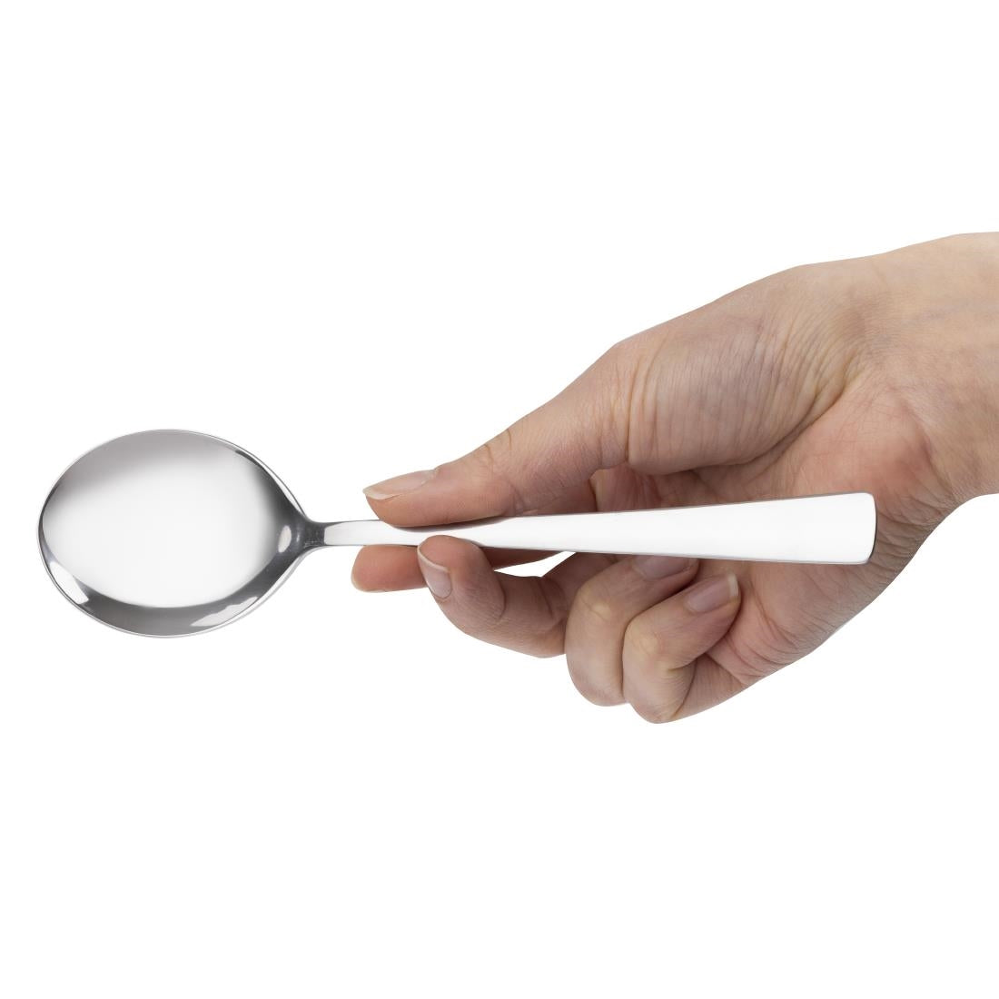 Olympia Clifton Soup Spoon (Pack of 12) - CU783 Spoons Olympia