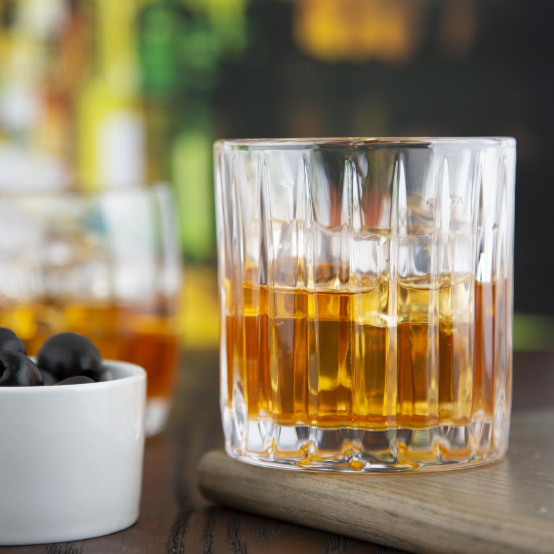 Olympia Alma Double Old Fashioned Tumblers 350ml (Pack of 6) - CU963 Utopia Hi Balls and Tumblers Olympia